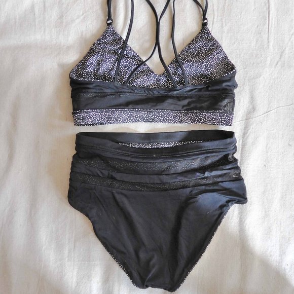 Lululemon Women 4 Go With The Flow Reversible Bikini Set - Picture 2 of 16